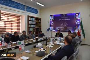 حضور دکتر خسرویان در جلسه شورای اداری دانشگاه فنی و حرفه‌ای استان کرمانشاه 3