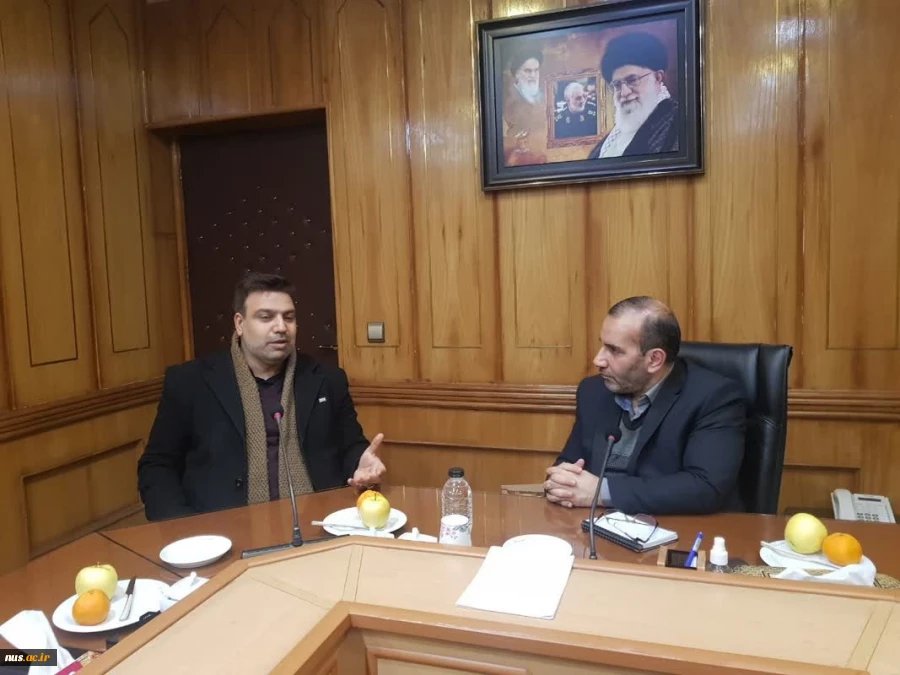 دیدار رئیس دانشگاه فنی و حرفه‌ای کشور با استاندار کرمانشاه 2