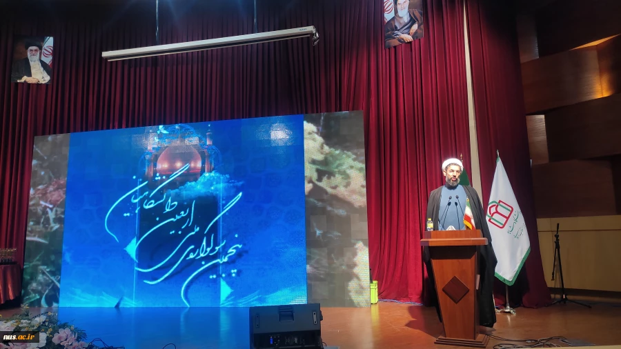 حضور دکتر عرفان خسرویان در مراسم اختتامیه «پنجمین سوگواره ملی اربعین دانشگاهیان» در دانشگاه شاهد 4