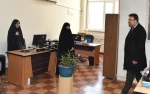 دیدار دکتر خسرویان با همکاران دفتر مرکزی حراست دانشگاه و بازدید از سرورها و تجهیزات آن حوزه 2