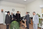 دیدار دکتر خسرویان با همکاران دفتر مرکزی حراست دانشگاه و بازدید از سرورها و تجهیزات آن حوزه 4
