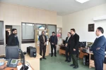 دیدار دکتر خسرویان با همکاران دفتر مرکزی حراست دانشگاه و بازدید از سرورها و تجهیزات آن حوزه 7