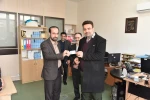 دیدار دکتر خسرویان با همکاران دفتر مرکزی حراست دانشگاه و بازدید از سرورها و تجهیزات آن حوزه 8