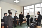 دیدار دکتر خسرویان با همکاران دفتر مرکزی حراست دانشگاه و بازدید از سرورها و تجهیزات آن حوزه 9
