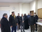 بازدید دکتر خسرویان و هیئت همراه از روند برگزاری امتحانات پایان ترم دانشکده فنی و حرفه‌ای دکتر شریعتی 7