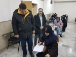 بازدید دکتر خسرویان و هیئت همراه از روند برگزاری امتحانات پایان ترم دانشکده فنی و حرفه‌ای دکتر شریعتی 9
