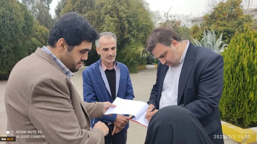 بازدید دکتر خسرویان از آموزشکده فنی و حرفه‌ای قدسیه ساری 3