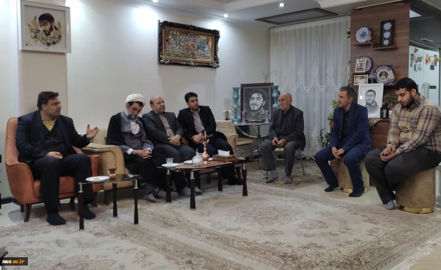 دیدار هیئت رئیسه دانشگاه فنی و حرفه‌ای کشور با خانواده شهید آرمان علی‌وردی 2