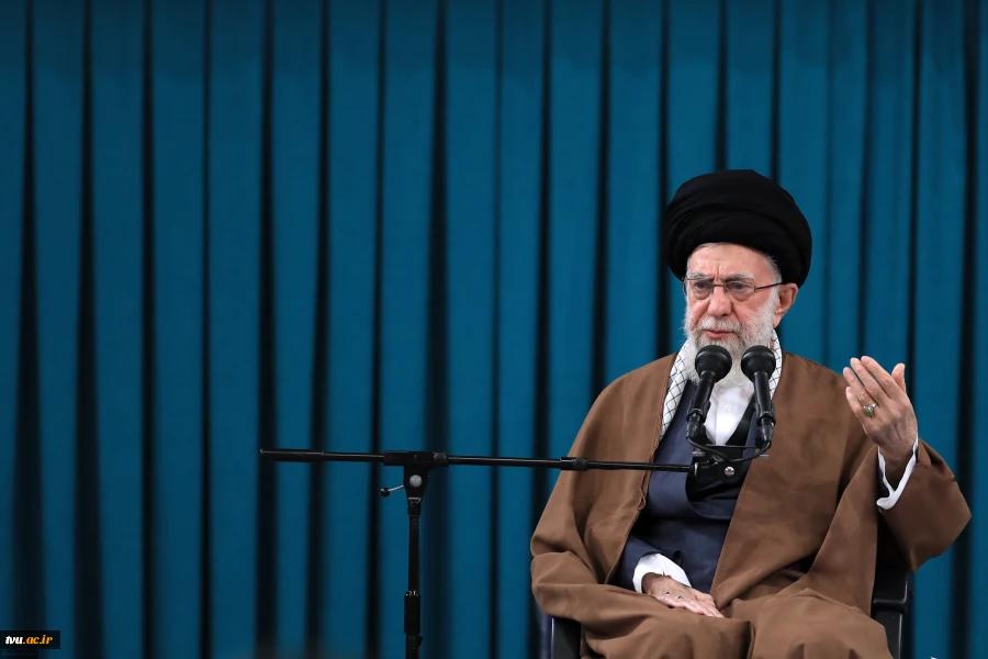 دیدار رمضانی دانشگاهیان با مقام معظم رهبری (مدظله العالی) 7
