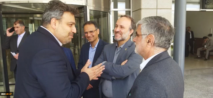 دیدار صمیمی رئیس دانشگا فنی و حرفه‌ای با معاون وزیر و رئیس سازمان امور دانشجویان 2