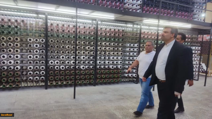 نشست رئیس دانشگاه فنی و حرفه‌ای با مدیرعامل شرکت فرش جردن واقع در شهرک صنعتی سلیمان صباحی بیدگلی 3