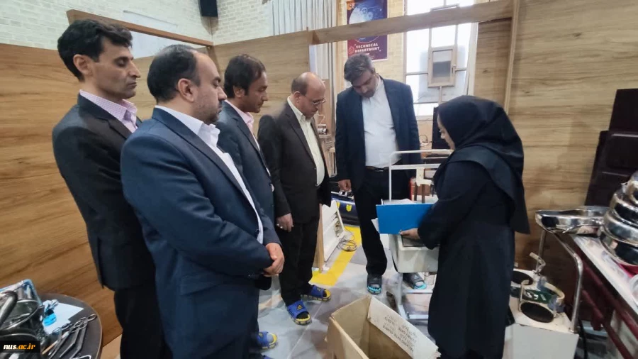 بازدید دکتر خسرویان از آموزشکده‌ فنی و حرفه‌ای  شهید رجایی کاشان 8