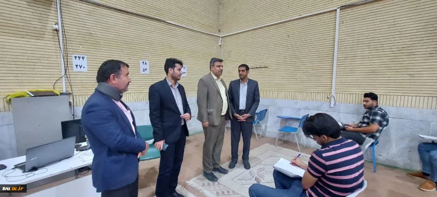حضور رئیس دانشگاه فنی و حرفه‌ای استان چهارمحال و بختیاری 2