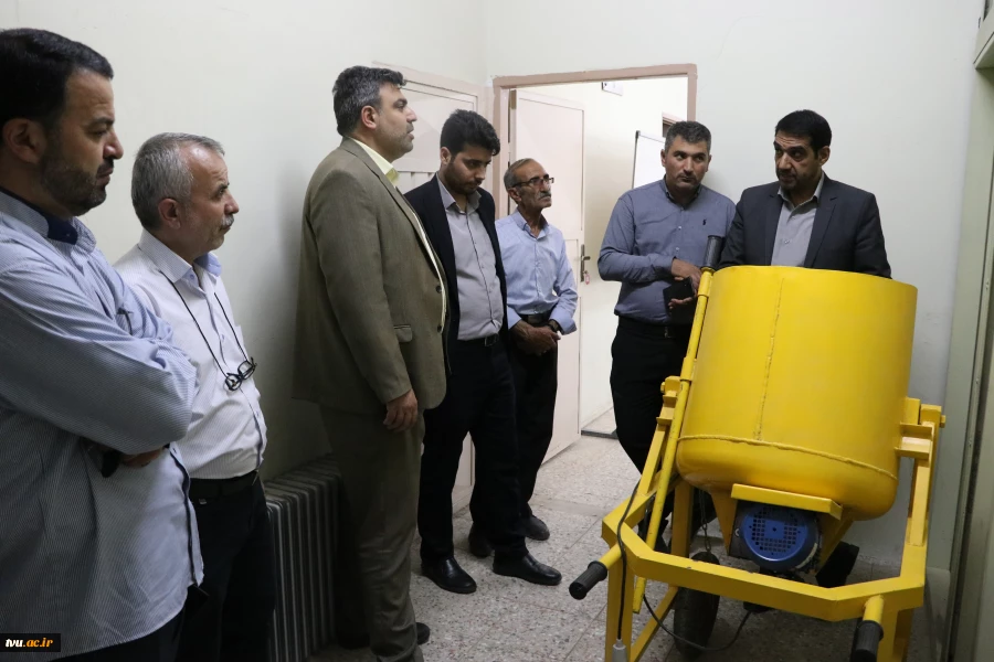 بازدید رئیس دانشگاه فنی و حرفه‌ای از آموزشکده‌ فنی و حرفه‌ای پسران شهرکرد 5