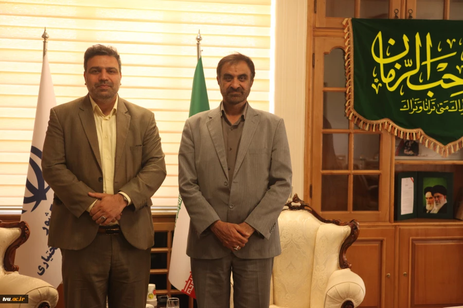دیدار رئیس دانشگاه فنی و حرفه‌ای کشور با استاندار چهارمحال و بختیاری 3