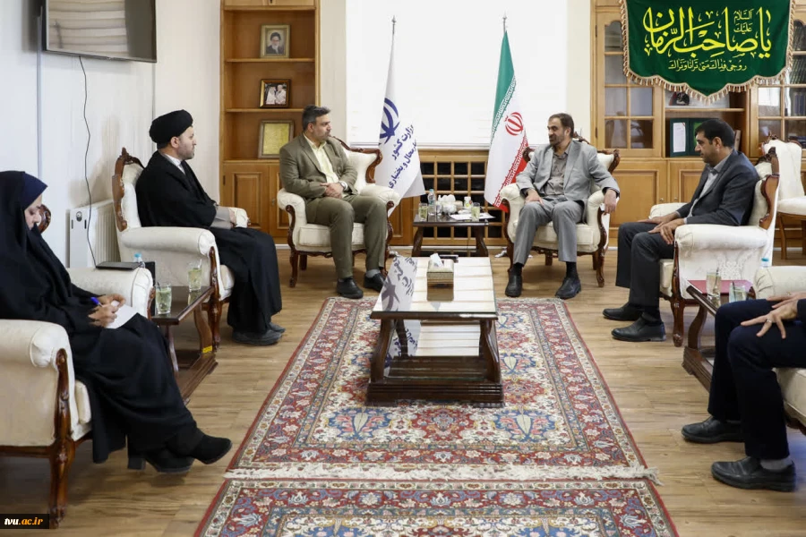 دیدار رئیس دانشگاه فنی و حرفه‌ای کشور با استاندار چهارمحال و بختیاری 4