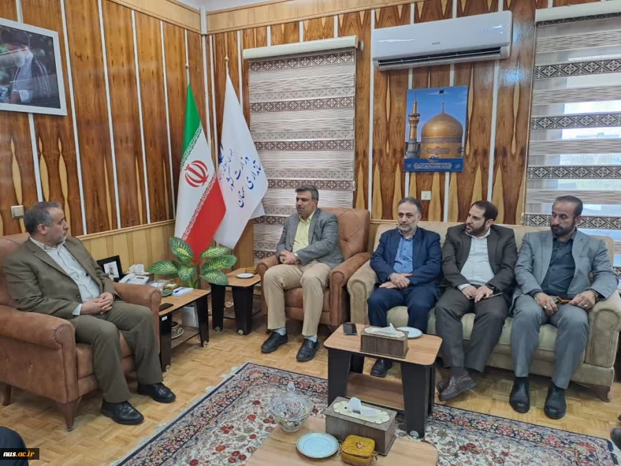 دیدار هیئت رئیسه دانشگاه فنی و حرفه‌ای با استاندار سمنان 4