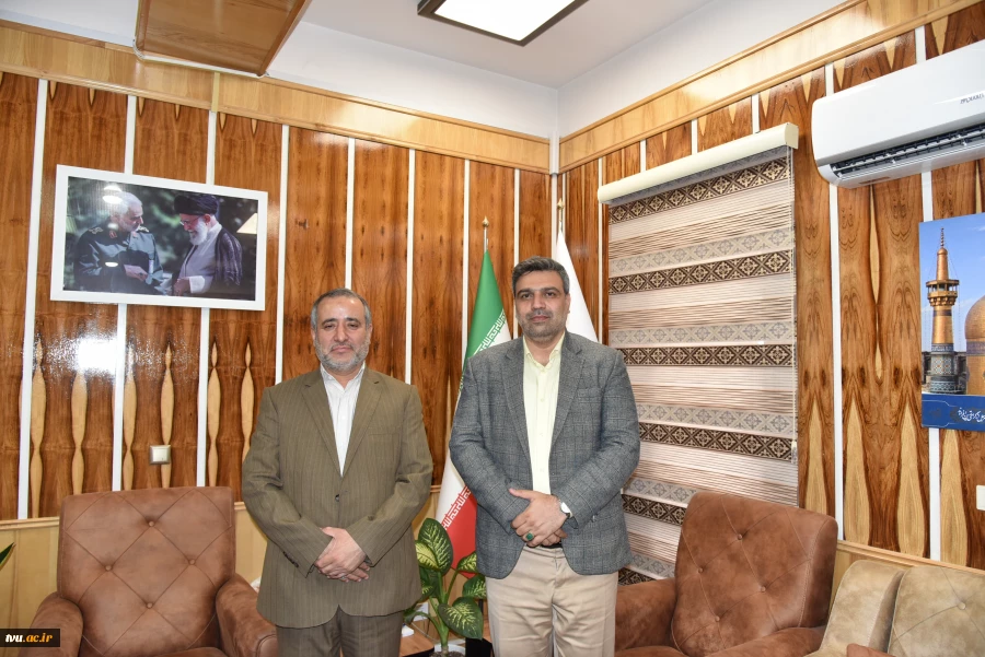 دیدار هیئت رئیسه دانشگاه فنی و حرفه‌ای با استاندار سمنان 6