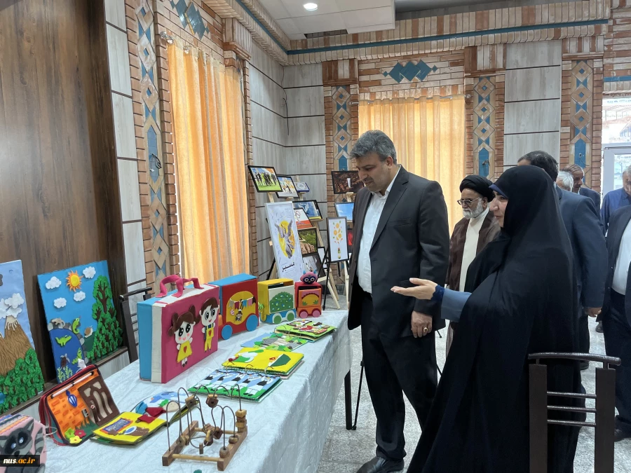 افتتاح سالن چندمنظوره فیروزه در آموزشکده فنی و حرفه‌ای دختران نیشابور 5