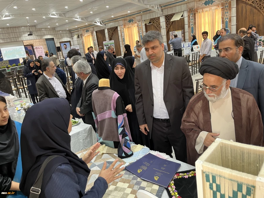 افتتاح سالن چندمنظوره فیروزه در آموزشکده فنی و حرفه‌ای دختران نیشابور 8