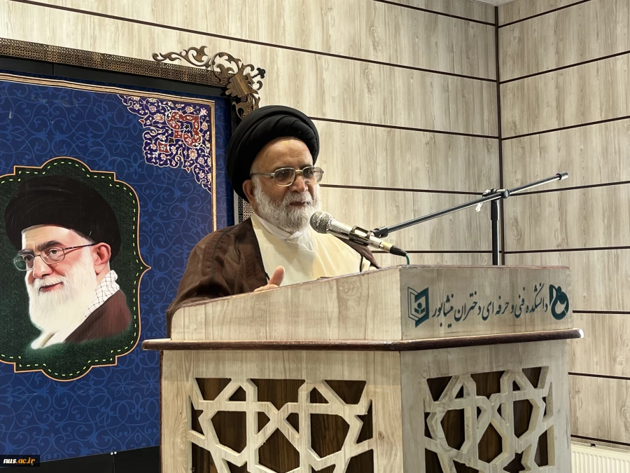 افتتاح سالن چندمنظوره فیروزه در آموزشکده فنی و حرفه‌ای دختران نیشابور 14