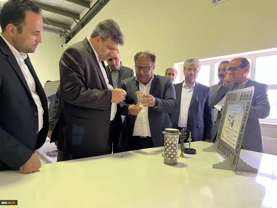 بازدید رئیس دانشگاه فنی وحرفه‌ای و هیئت همراه از آموزشکده‌های فنی و حرفه‌ای شهرستان نیشابور 9