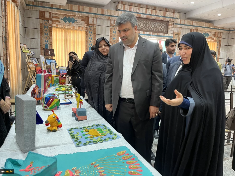 افتتاح سالن چندمنظوره فیروزه در آموزشکده فنی و حرفه‌ای دختران نیشابور 21