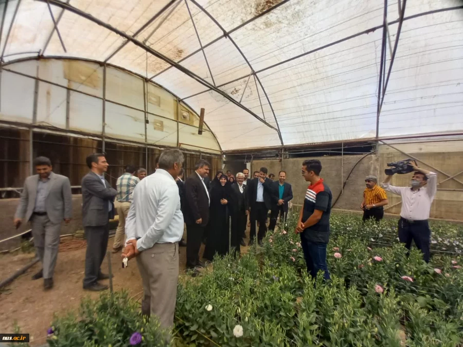 بازدید رئیس دانشگاه فنی وحرفه‌ای و هیئت همراه از آموزشکده‌های فنی و حرفه‌ای شهرستان نیشابور 12