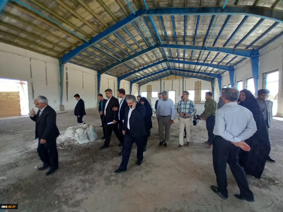 بازدید رئیس دانشگاه فنی وحرفه‌ای و هیئت همراه از آموزشکده‌های فنی و حرفه‌ای شهرستان نیشابور 13