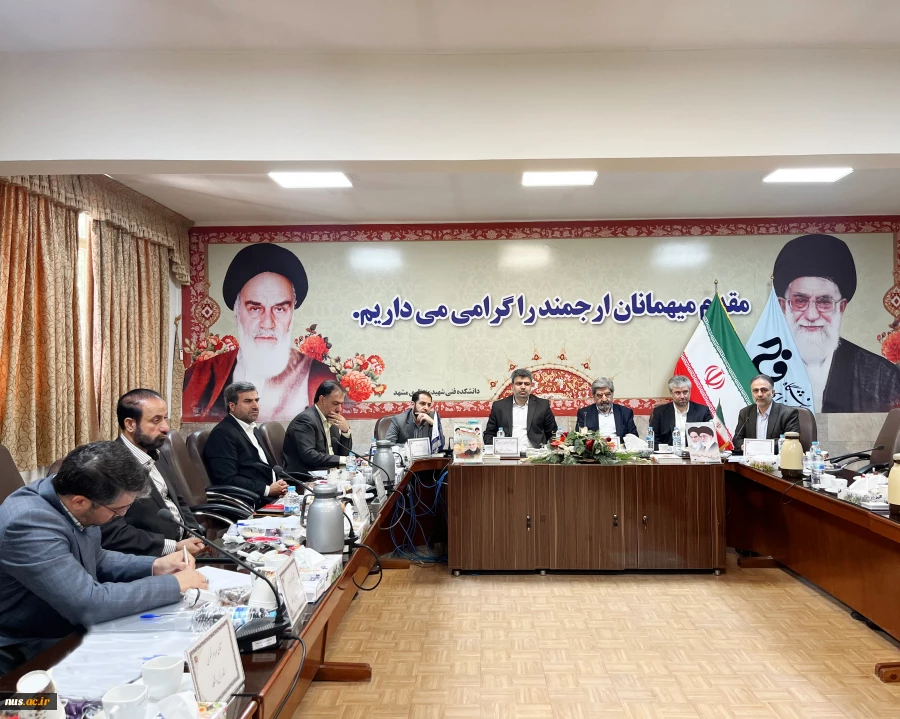 برگزاری جلسه هیئت رئیسه دانشگاه فنی و حرفه‌ای استان خراسان رضوی با حضور دکتر خسرویان و هیئت همراه 2