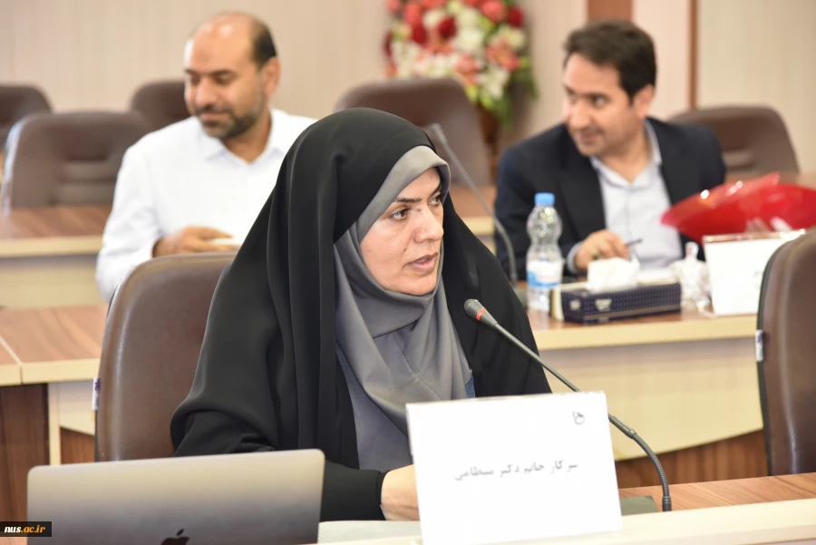 نشست شورای دانشگاه فنی و حرفه‌ای با حضور اعضای هیئت رئیسه دانشگاه و رؤسای استانی 6