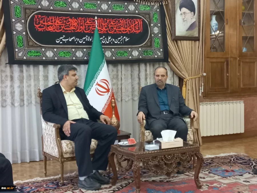 دیدار رئیس دانشگاه فنی و حرفه‌ای کشور با استاندار آذربایجان شرقی 2