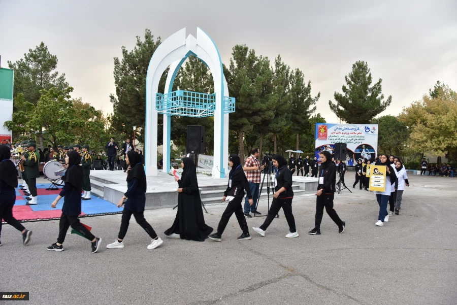 آیین افتتاحیه هجدهمین المپیاد فرهنگی _ ورزشی دانشجویان دختر دانشگاه فنی و حرفه‌ای سراسر کشور در استان آذربایجان شرقی 37