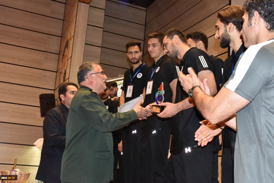 برگزاری آیین اختتامیه بیست و هفتمین المپیاد فرهنگی _ ورزشی دانشجویان پسر دانشگاه فنی و حرفه‌ای 13