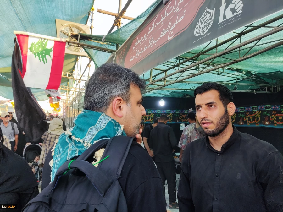 حضور رئیس دانشگاه فنی و حرفه‌ای در جمع دانشجویان بسیجی مستقر در موکب مهارتی ابناء‌الحسین دانشگاه فنی و حرفه‌ای 3