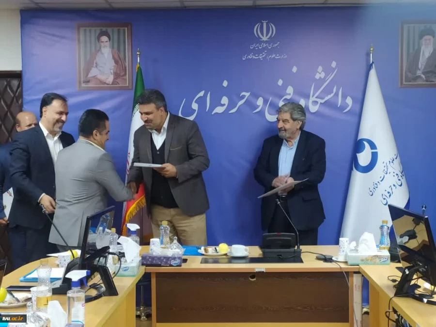 برگزاری جلسه شورای پژوهشی دانشگاه فنی و حرفه‌ای همزمان با آغاز سال تحصیلی جدید 8