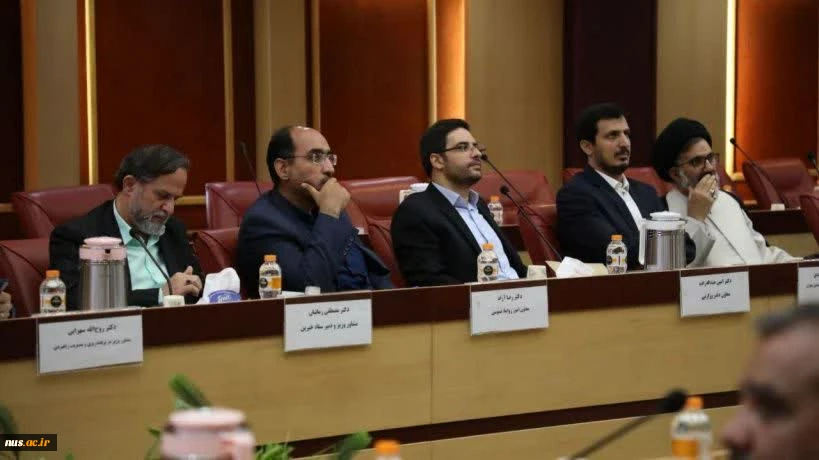 حضور رئیس دانشگاه فنی و حرفه‌ای در نشست مشترک رئیس سازمان اداری و استخدامی و معاونان این سازمان با وزیر علوم، تحقیقات، فناوری و معاونان این وزارت و تعدادی از رؤسای دانشگاه‌ها در محل ستاد وزارت علوم 7