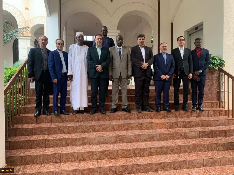 ملاقات رئیس دانشگاه فنی و حرفه‌ای با قائم مقام وزیر خارجه مالی 4