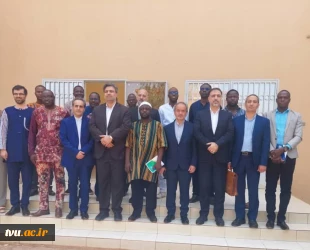 ملاقات دکتر خسرویان با رئیس دانشگاه پلی‌تکنیک واگادوگو بورکینافاسو 2