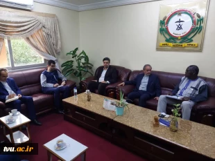ملاقات دکتر خسرویان با رئیس دانشگاه Joseph ki zerbo در کشور بورکینافاسو 4