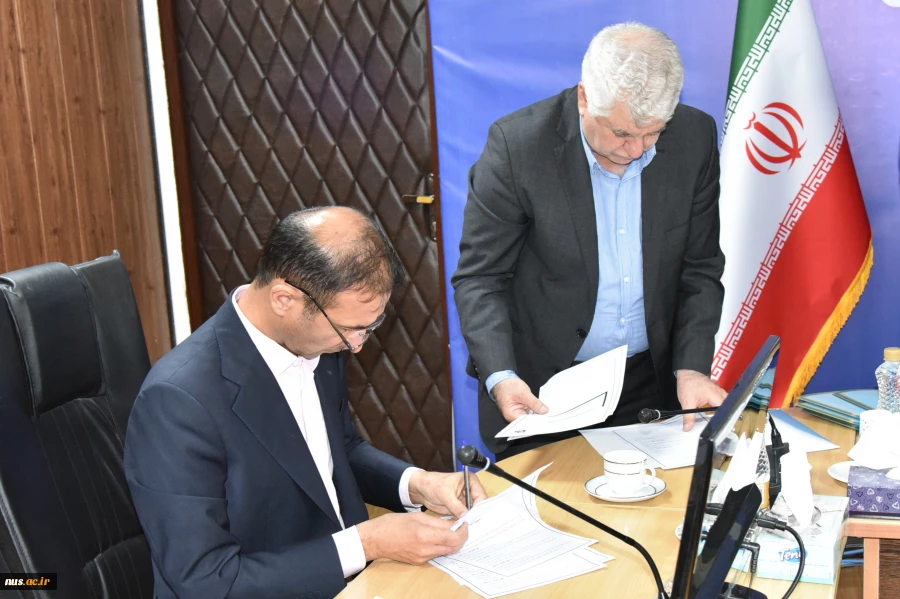 امضای تفاهم‌نامه احداث  و تکمیل خوابگاه خیرساز دختران آموزشکده فنی و حرفه‌ای خرم‌آباد 7