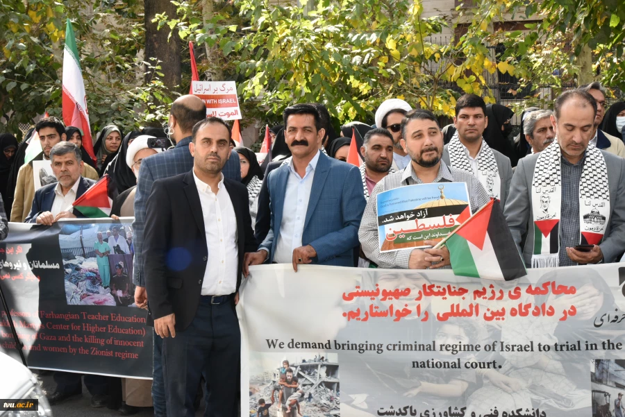 دانشگاهیان استان تهران:

جنایات دهشتناک اسرائیل غاصب در غزه بایستی از سوی سازمان ملل محکوم شود 14