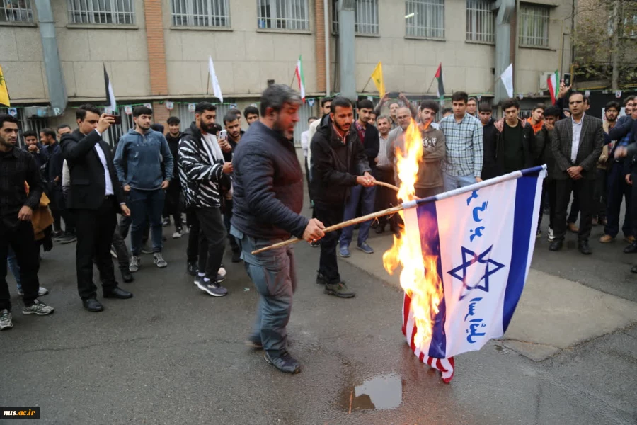 اجتماع بزرگ دانشگاهیان دانشگاه فنی و حرفه‌ای در حمایت از مردم مظلوم غزه و ابراز خشم و انزجار از سکوت و انفعال سازمان ملل و نهادهای مدعی حقوق بشر 21