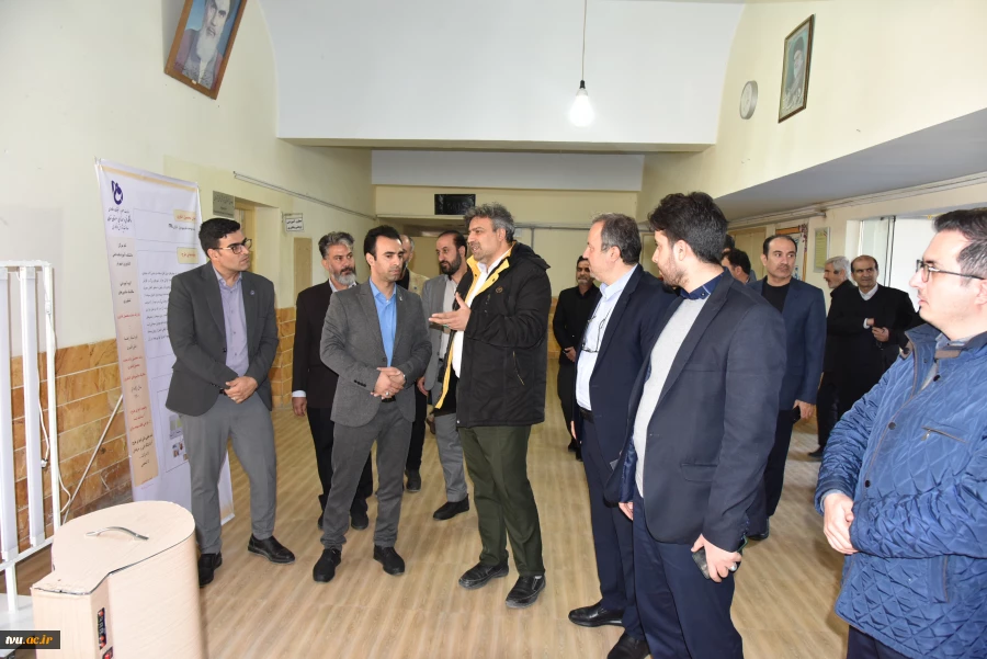 بازدید رئیس دانشگاه فنی و حرفه‌ای از آموزشکده فنی کشاورزی شهریار 3