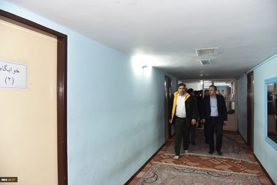 بازدید رئیس دانشگاه فنی و حرفه‌ای از سرای دانشجویی آموزشکده فنی کشاورزی شهریار 4