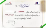 کسب مدال افتخار توسط دانشجوی دانشگاه فنی و حرفه‌ای استان البرز در مسابقات کشوری ملی مهارت 2