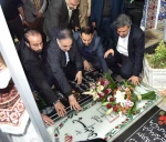 ادای احترام ریاست و اعضای هیئت رئیسه دانشگاه فنی و حرفه‌ای به مقام شامخ سردار شهید حاج قاسم سلیمانی در استان کرمان 10