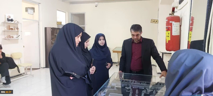 بازدید مشاور و دستیار ویژه رئیس دانشگاه از آموزشکده فنی و حرفه‌ای دختران کرمان و آموزشکده فنی کشاورزی رضوان 8