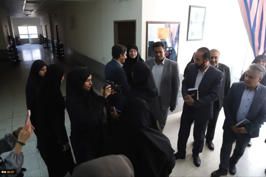 بازدید مدیرکل دفتر مرکزی حراست دانشگاه از آموزشکده‌ فنی و حرفه‌ای پسران زرند(خاتم الانبیاء) 2