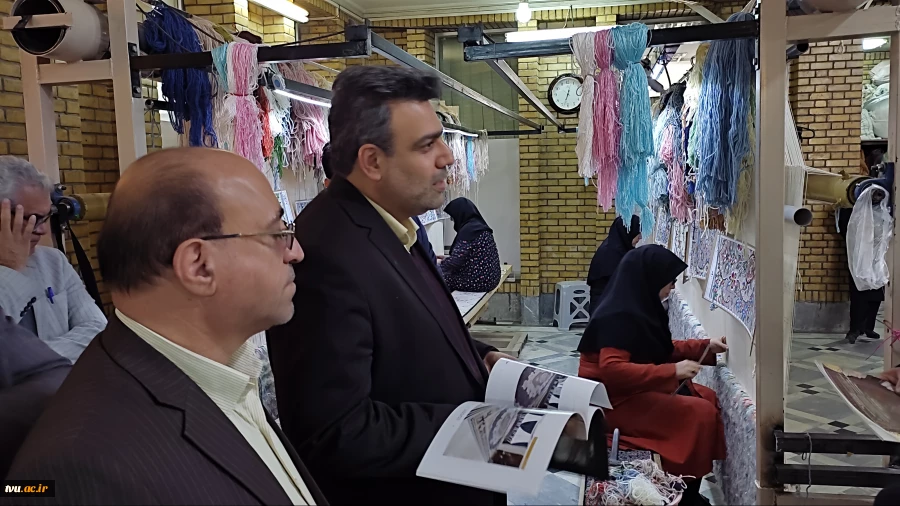 بازدید رئیس دانشگاه فنی و حرفه‌ای از پارک علم و فناوری دانشگاه کاشان 10